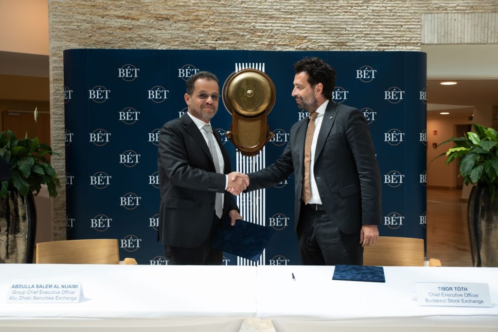 Abu Dhabi Securities Exchang, Budapest Stock Exchange Sign Strategic MoU