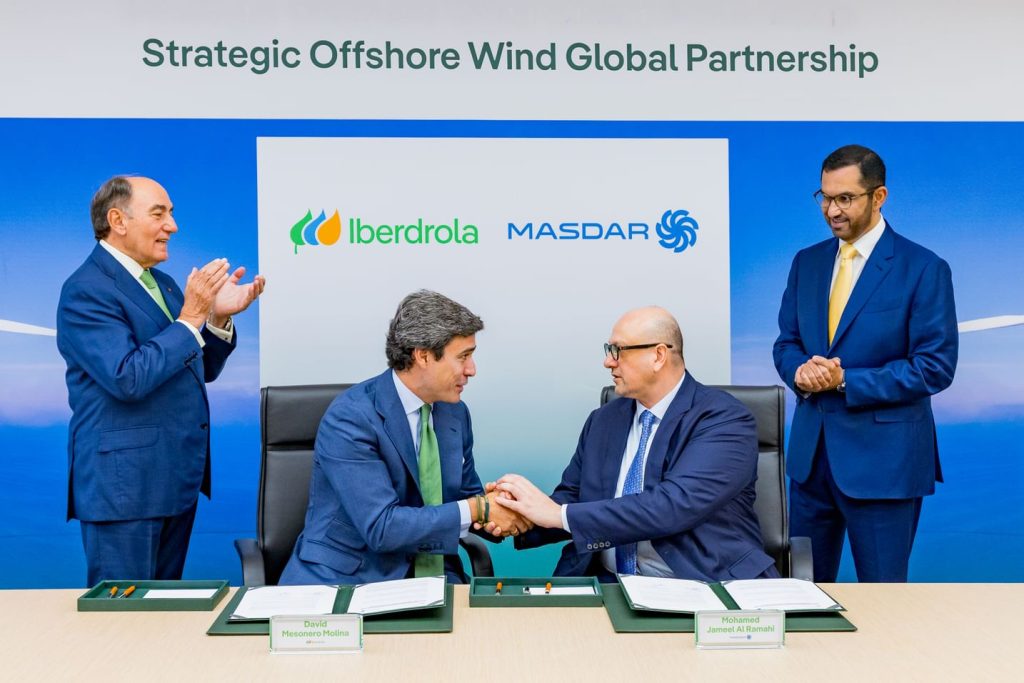 Masdar, Iberdrola Finalize Financial Close for £4.5 Billion East Anglia Three Wind Project