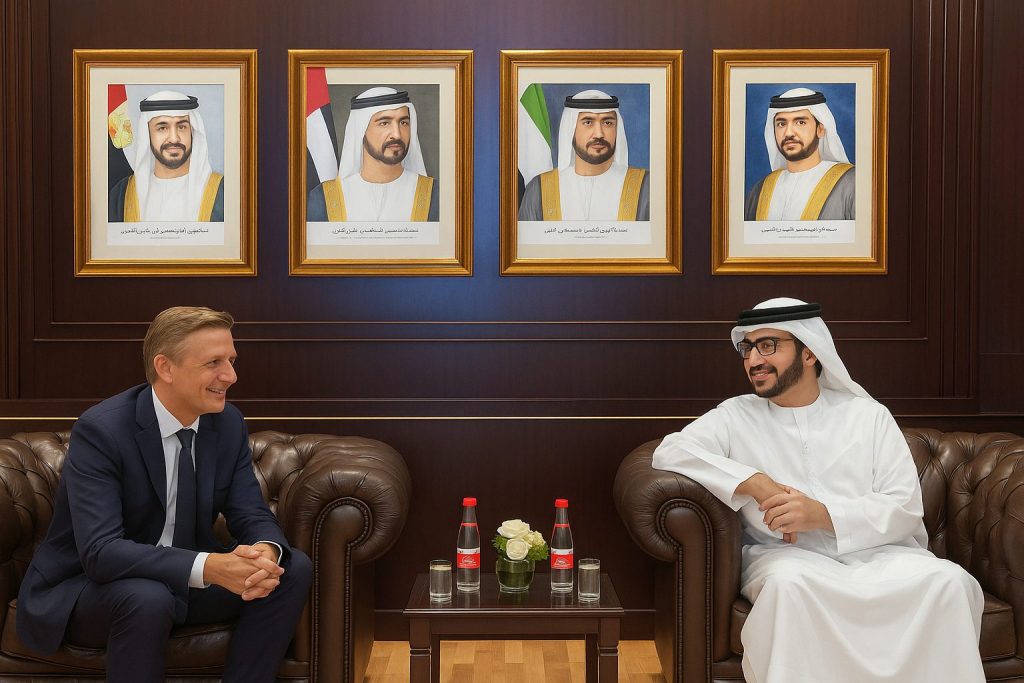 سعيد الطاير والوزير النمساوي يبحثان توسيع التعاون في الطاقة المتجددة
